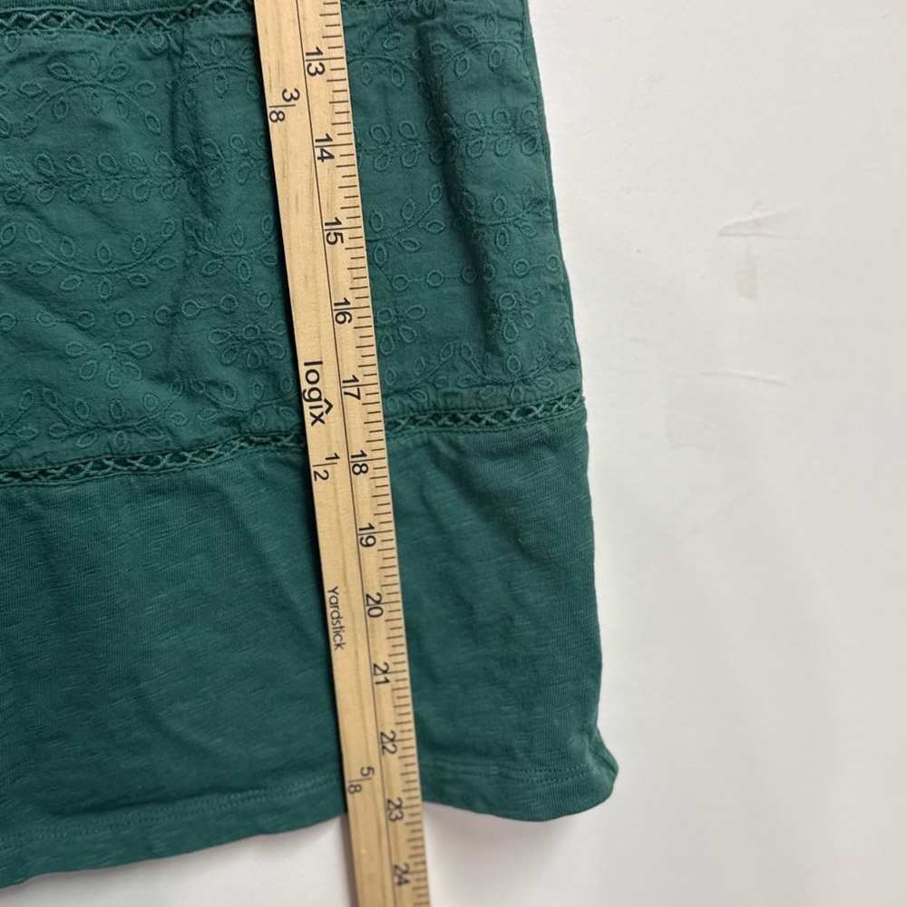 Green Talbots extra small sleeveless blouse Size XS - Picture 4 of 6